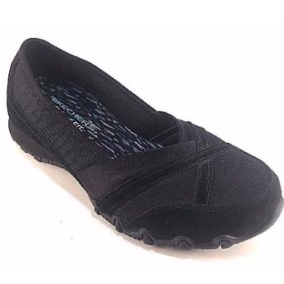 Skechers Memory Foam Relax Fit Biker Slip On Loafers Stretch Fabric Leather Sz10 - Picture 12 of 12